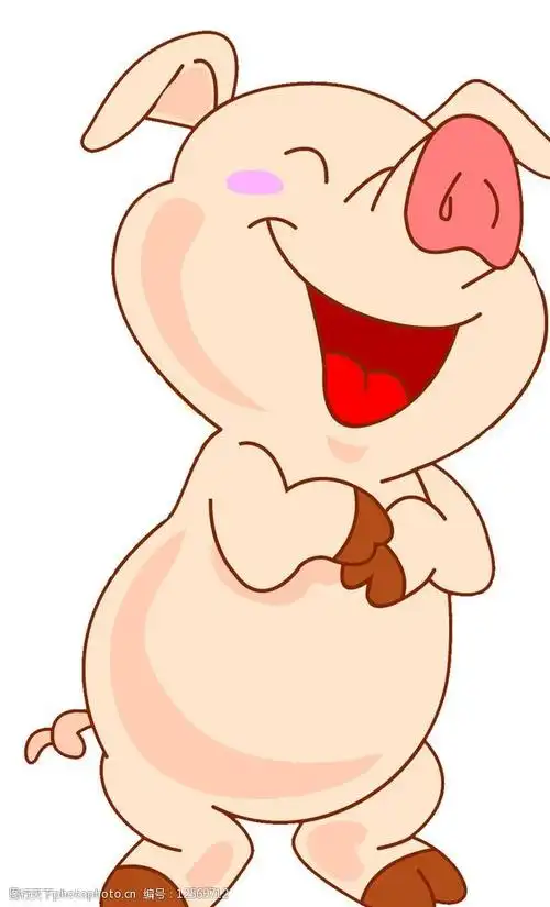 卡通小猪图片