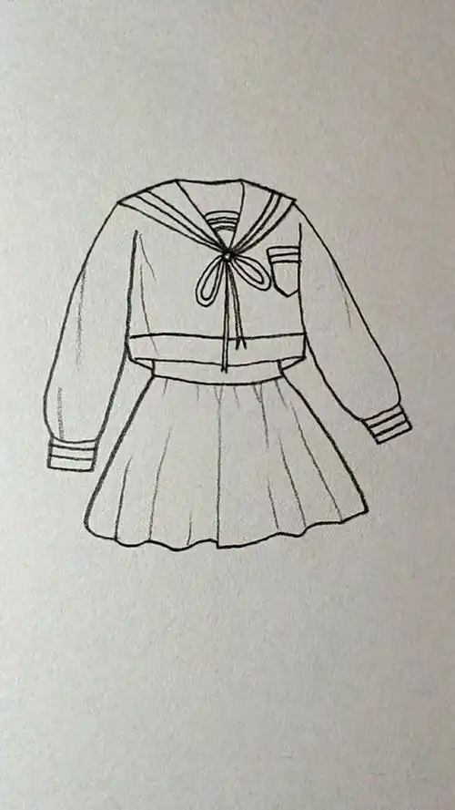 画好看的衣服