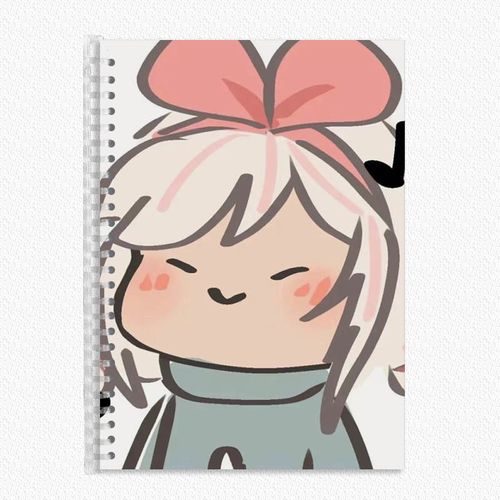 活扣笔记本颜值光遇蝴蝶结记事本横线本网格本b5a5a6封面定制硬壳