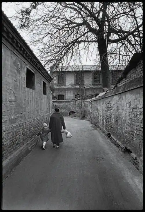 幽静的胡同/1993年,北京 / 肖全