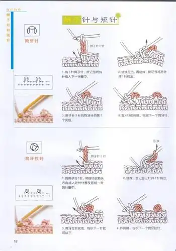 等把基本钩织方法分享完成后,继续开始分享各种花样图解哈.