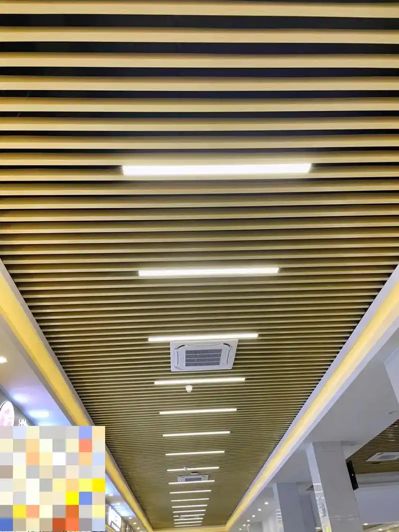 吊顶方通效果图分享 #吊顶 #装修公司 #木工装修 - 抖音