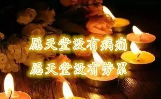 别忘了给天堂亲人点燃一段心香愿天堂亲人一切安好!