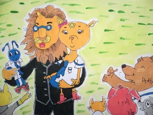 仁爱/少儿绘画作品/儿童画/网络美术馆_中国少儿美术教育网