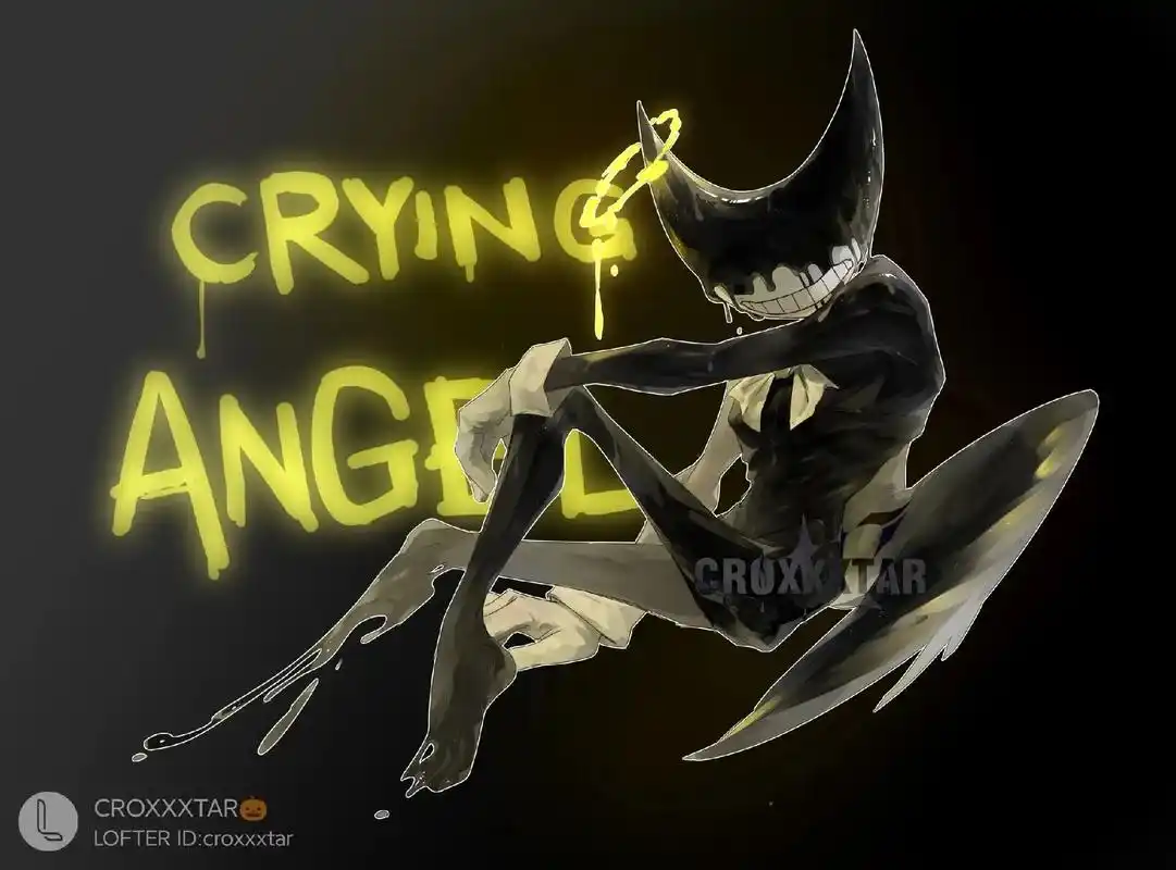 图片原画师@croxxxtar #班迪与墨水机器#班迪与黑暗 - 抖音