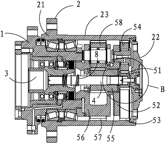 一种具有解除制动功能的行走减速机制造技术,挖机行走减速机拆解图