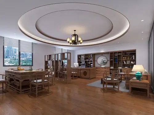 新中式总经理办公室