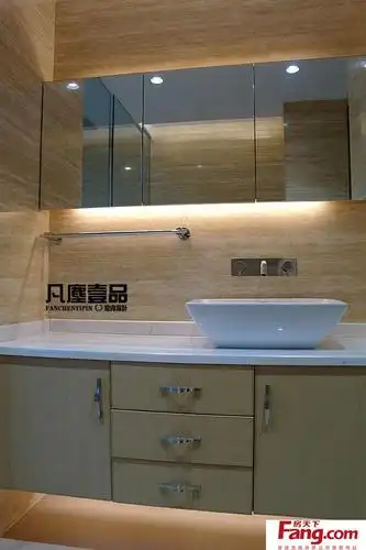 现代风格卫生间洗脸盆柜子组合设计效果图#1039856913