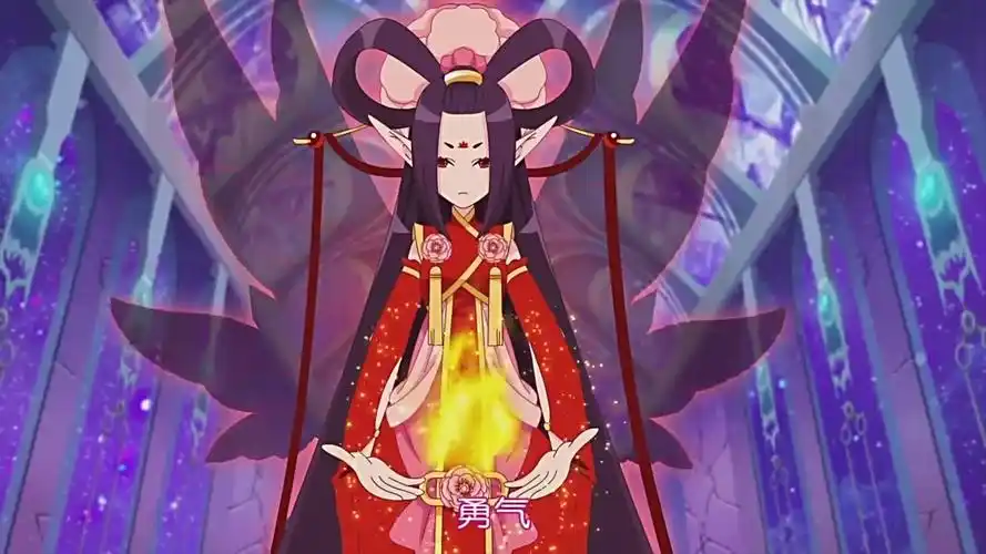 小花仙第三季 黑化牡丹花精灵王如意 自截