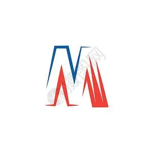 春耕mm字母标识模板矢量图解设计插画