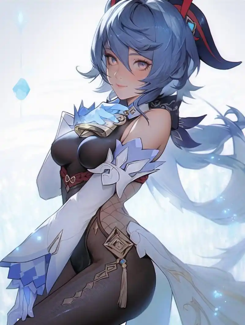 9715我喜欢的原神角色|椰羊甘雨0591 92前面的一些尝试有些