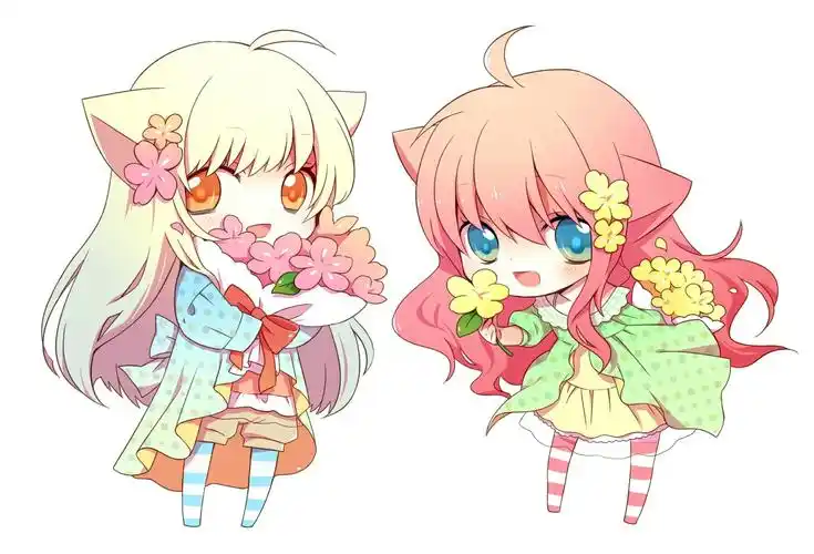 动漫女生q版 - 堆糖,美图壁纸兴趣社区