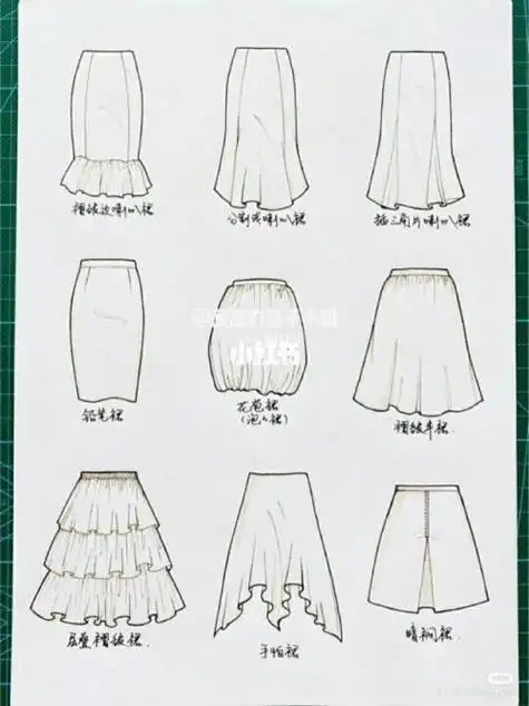 简笔画裙子简单又漂亮