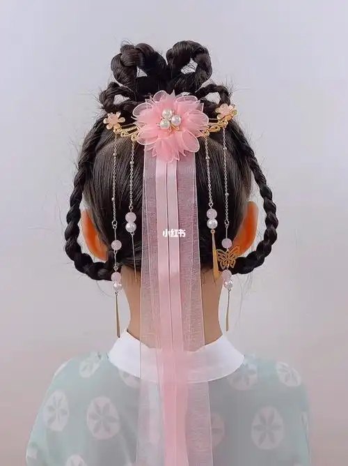 中秋节小嫦娥发型