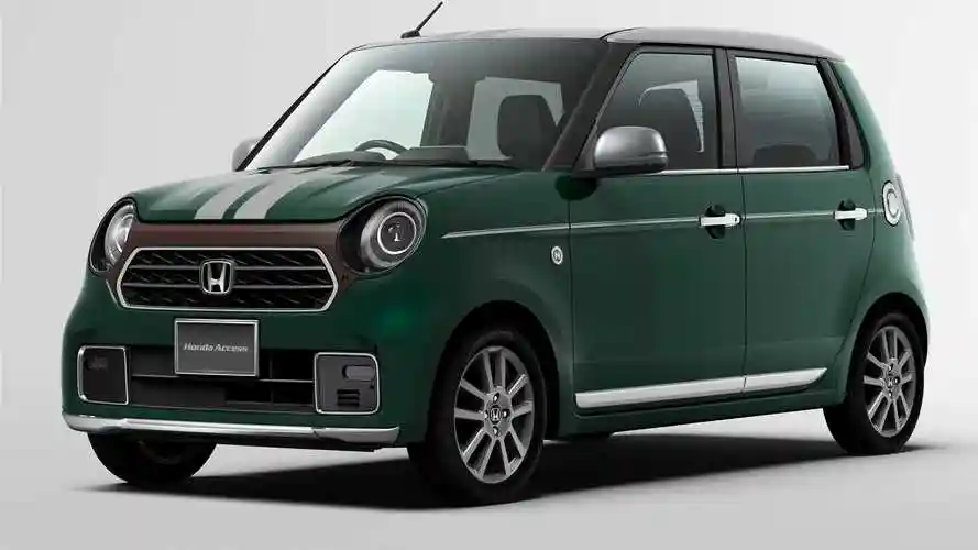 本田发布新款n-one, 好q萌的复古风微型小车