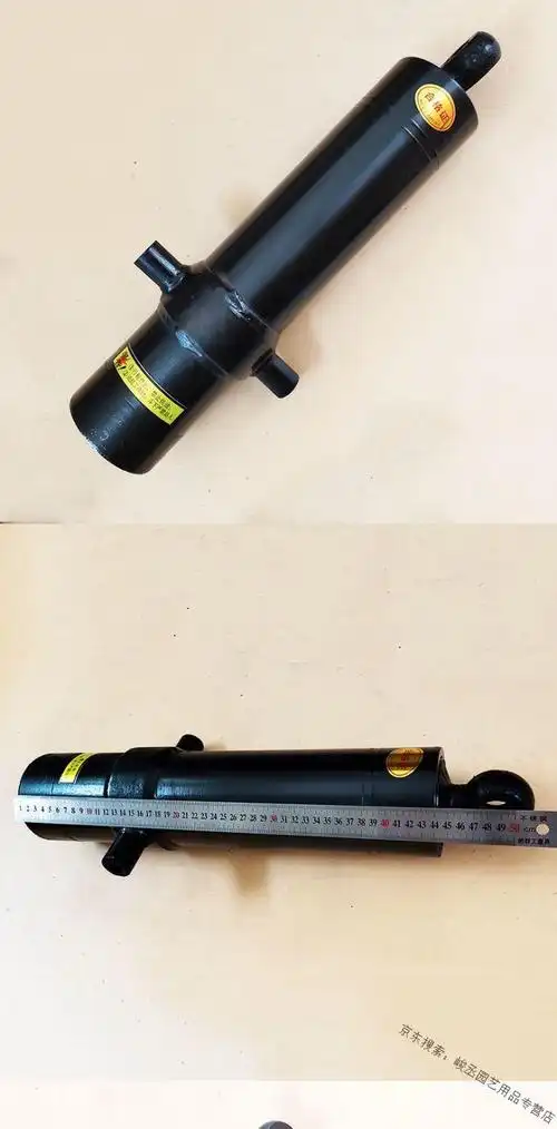 三轮车自卸油缸农用车配件翻斗101液压油顶3tgi后货箱千斤顶3tgie9