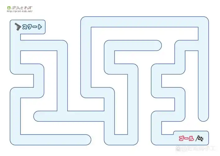 安静带娃的走迷宫游戏,从易到难,培养孩子观察力和手眼协调