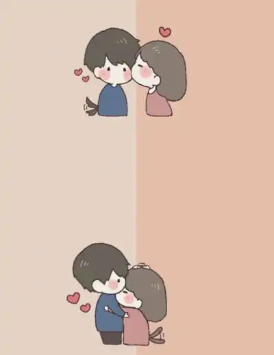 情侣背景图