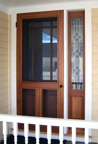 美式优雅窗门装修效果图