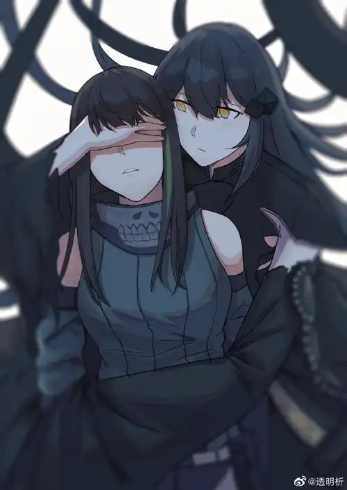 少女前线#【百合cp多,注意】今年画了一整年的少前,勉强挑了9张出来