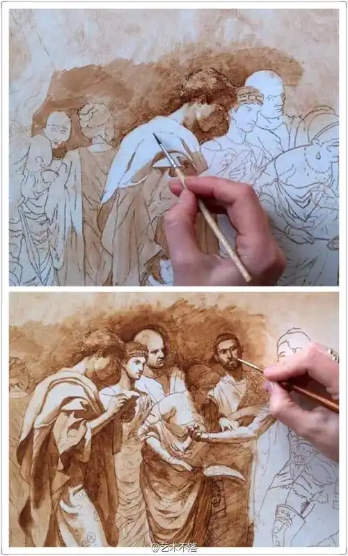 18:00:41古典油画技法步骤人物-油画懒癌晚期患者,同采自weibo