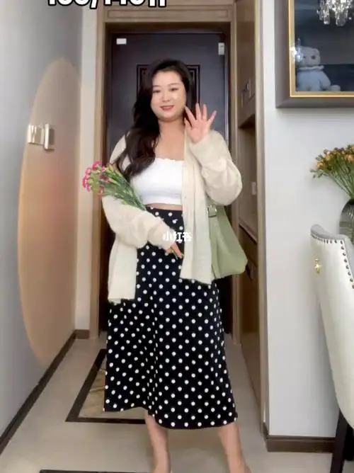 微胖穿搭160cm140斤母亲节穿搭