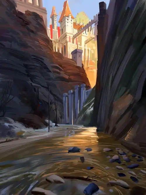 场景设计商稿|插画|概念设定|胤禛art_原创作品-站酷zcool