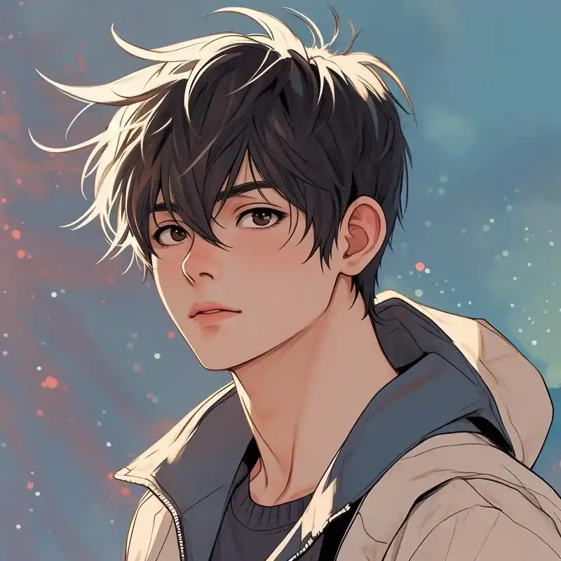 日系ins风动漫头像男9678