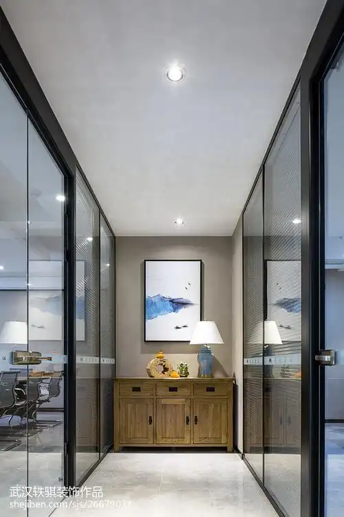 茂业建设办公室玄关设计图片
