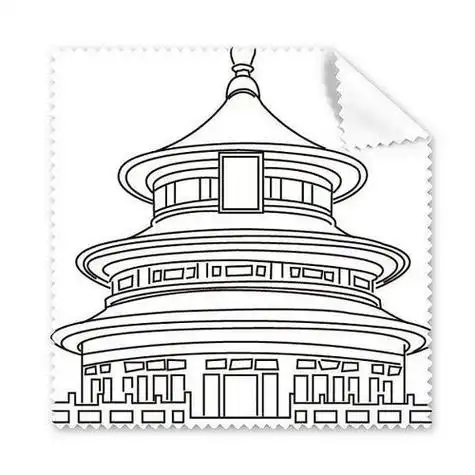 中国十大标志简笔画