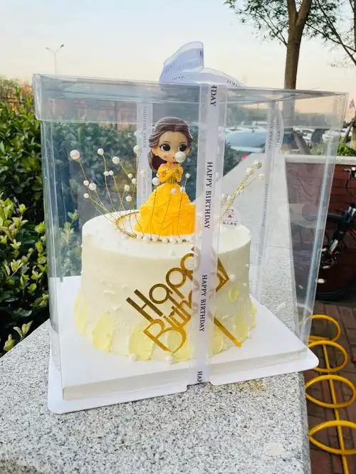 八寸贝尔公主蛋糕