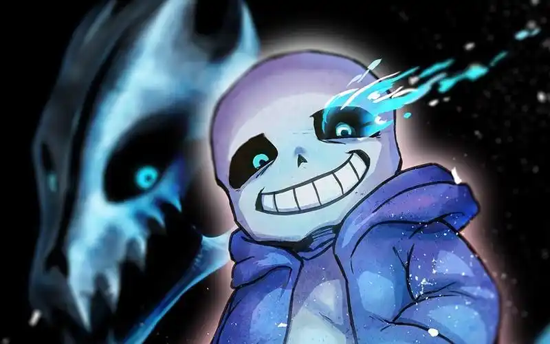 太吓人了,想象一下sans像这样来打你.