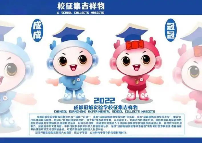 吉祥物投票 || 成都冠城实验学校吉祥物征集入围作品投票_活动_我校_