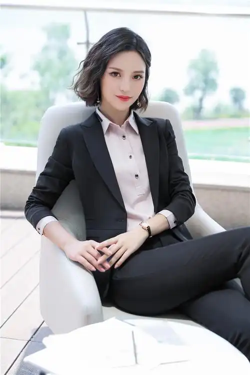 yr9940西装职业装女套装时尚ol气质修身正装工作服西装/一件代发