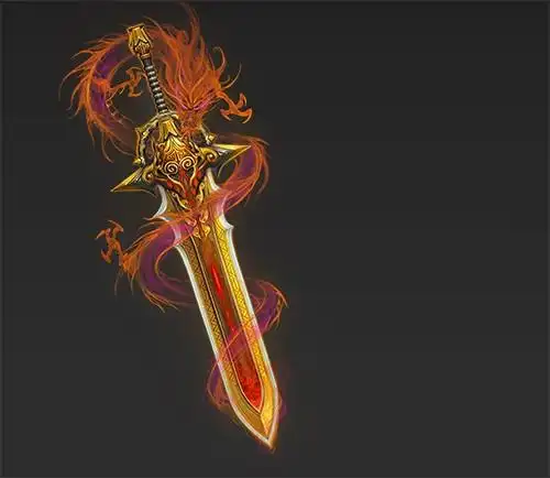 图四 【轩辕剑原画】