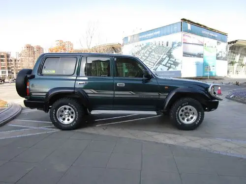 96年的 老丰田80, 手动四驱 油田拍卖的来的 一手车