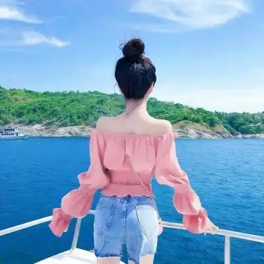 女头像唯美有气质背影女人最适合的微信头像背影图片