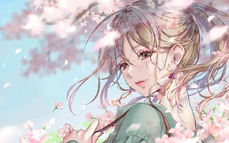 性感大胸妹子长发动人少女唯美动漫壁纸性感大胸长发动人少女唯美动漫