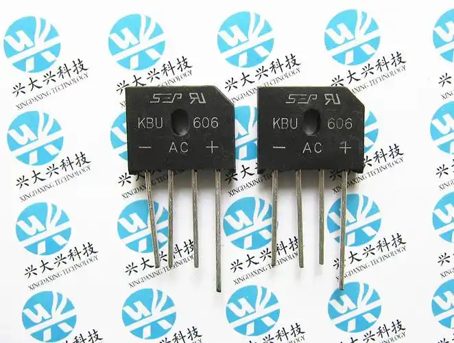 整流桥堆 扁桥kbu606 只做全新原装正品 实体店 现货供