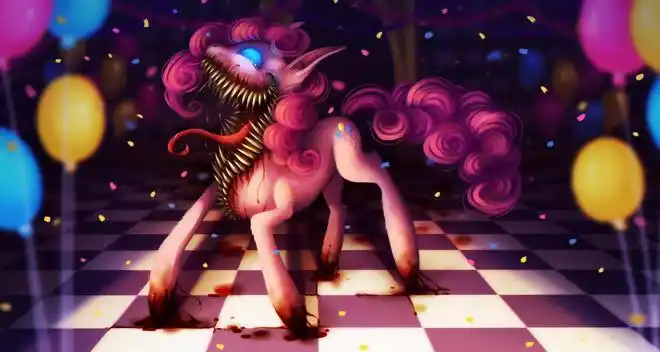 小马宝莉:被黑暗侵袭的小马,云宝长出骷髅翅膀,紫悦变身魔王|黑化