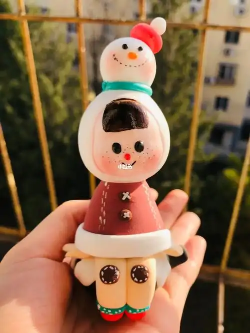 超轻粘土05圣诞多妹_粘土_盲盒_手工制作_多妹_兴趣爱好_手工