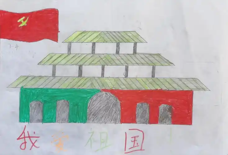 和田县罕艾日克镇中学少年宫 "感恩伟大祖国"绘画创作大赛