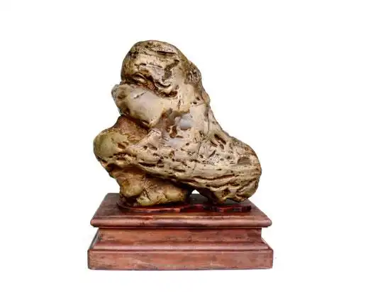 九龙壁(华安玉)—狮子滚球-盆景奇石-中国园林网