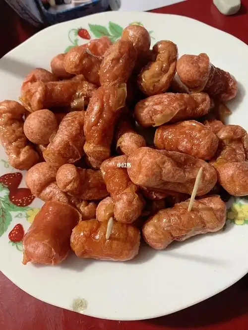 今日美食一一炸香肠