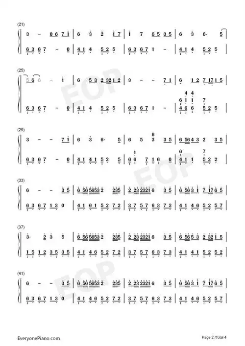 windyhill山风钢琴数字简谱羽肿中国风助眠曲