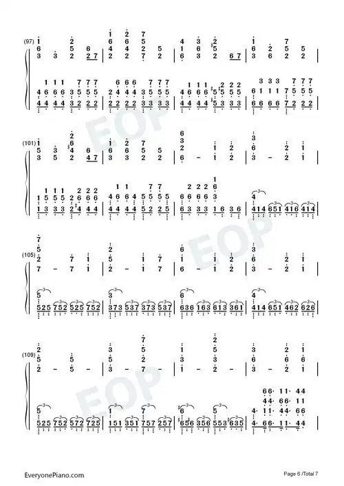 双手简谱,数字谱,midi,pdf)免费下载