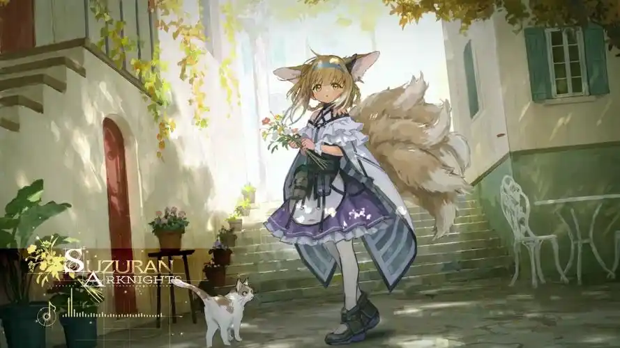 《明日方舟》lily of the valley 铃兰 动态壁纸_哔哩哔哩 (゜-゜)つ