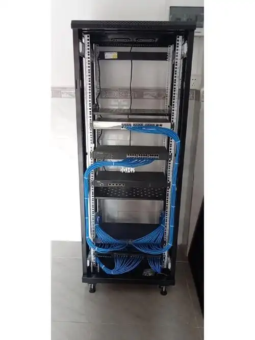 机房理线机柜整理