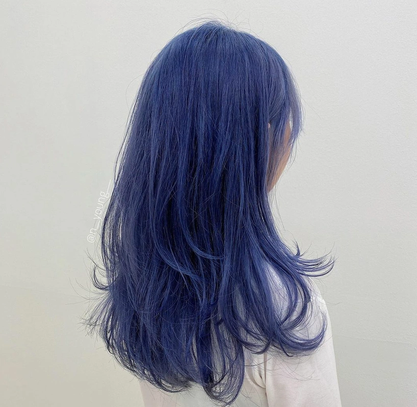 发型师|染发|蓝色系_新浪新闻