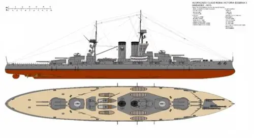 维多利亚·尤金妮女王级二视图